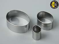 3 Pieces Round Anime Metal Cookie Cutter Set