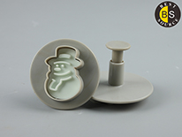 3 Pieces Food Plastic Cookie Cutter Custom