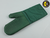 Heat Resistant Baking Silicone Rubber Glove With Cotton Material Inside