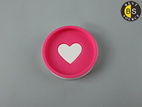 Wholesale Plastic Custom Soap Dish Round Soap Box 