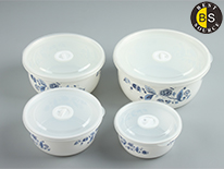 Top Quality Office Heated Porcelain Printed Lunch Box