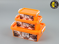 3 Layer Lunch Box Cheap Takeaway Plastic Food Container