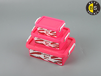 Plastic Lunch Box Custom Made Food Packaging Container