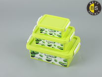 Custom Made Plastic PP Lunch Box Food Container With Lid